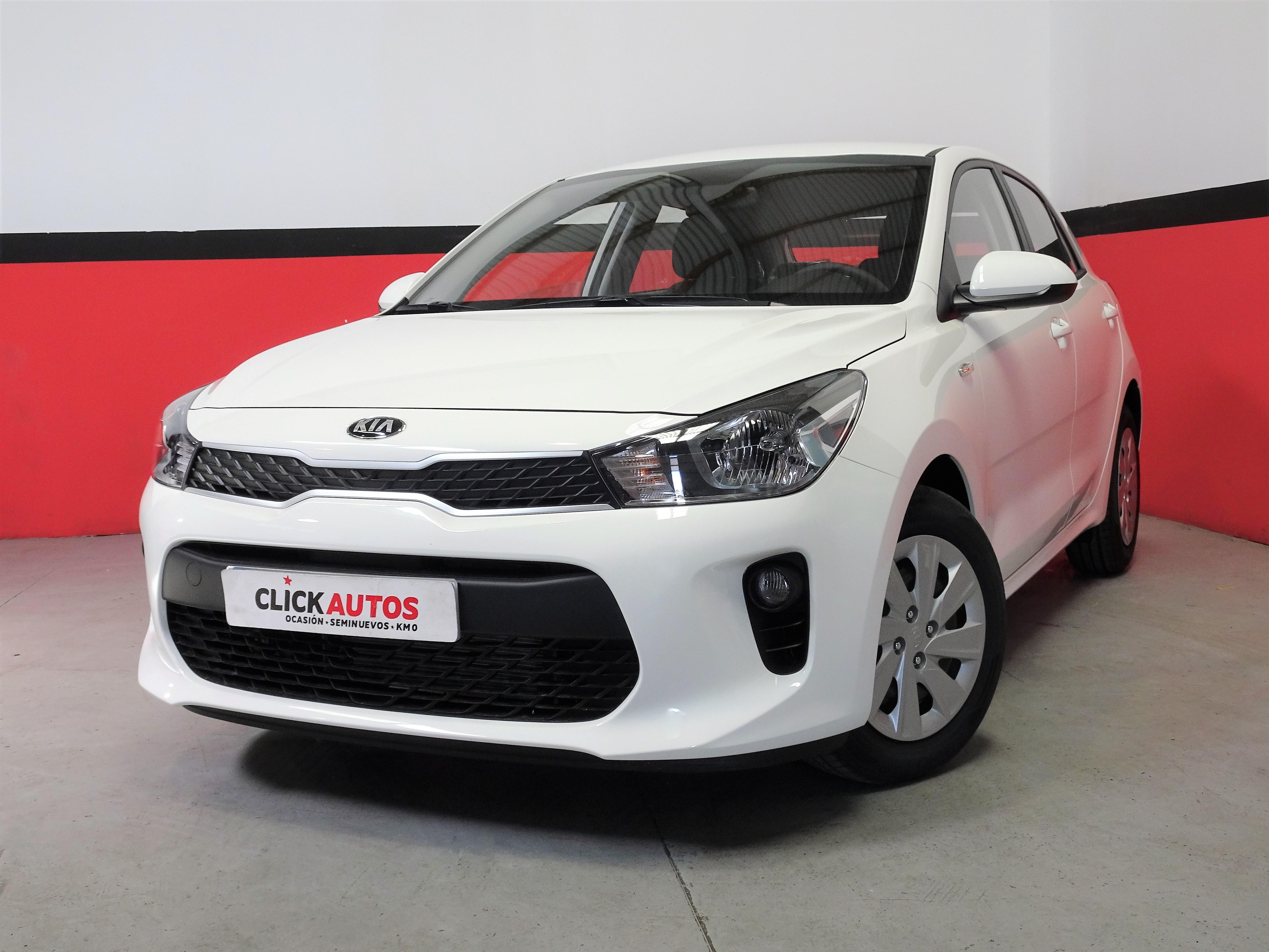 ClickAutos.es Kia New Rio 1.2 CVVT 84CV Concept Clear white disponible